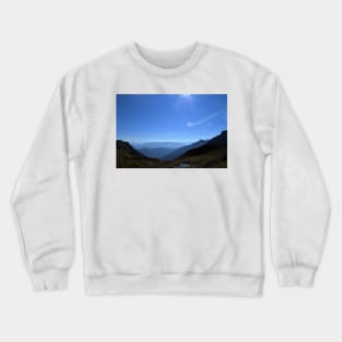 Pizol, Switzerland Crewneck Sweatshirt